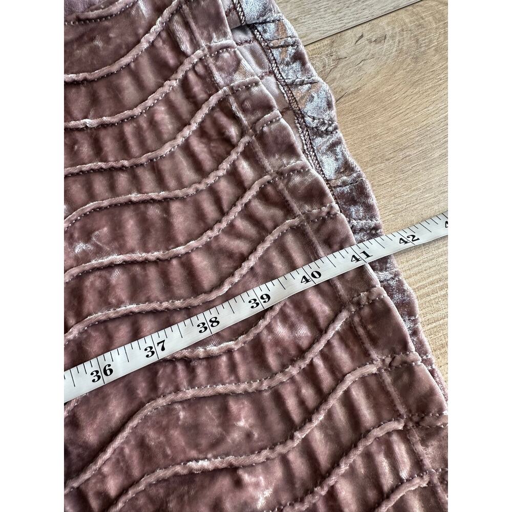 LOGO Lavish by Lori Goldstein Textured Velvet Duster Topper 3X Purple, pink gray - Picture 9 of 9